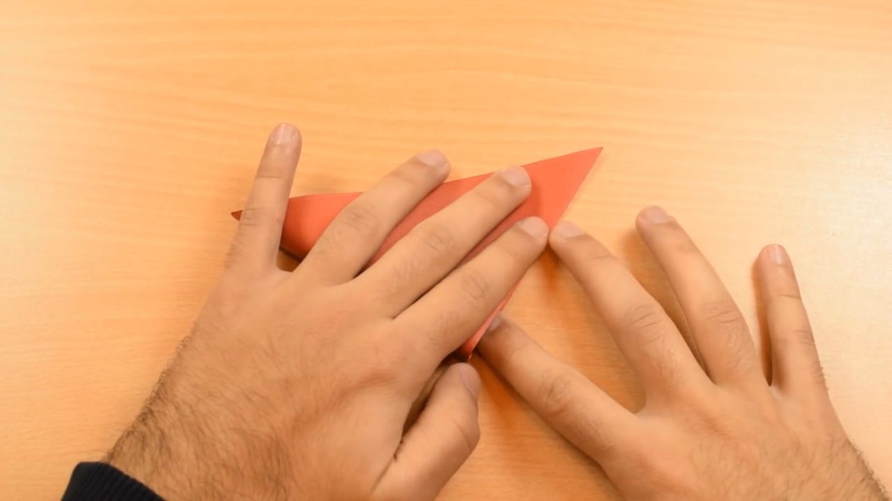 Птичка из бумаги: простая инструкция