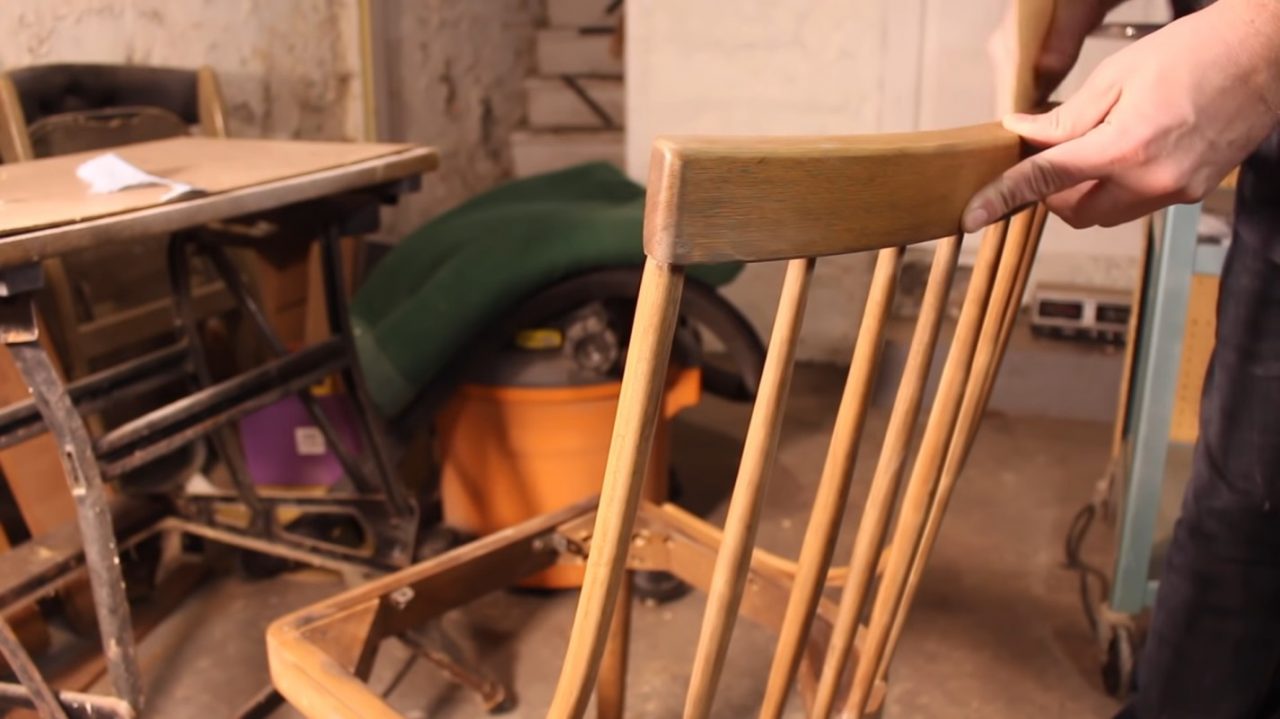 Мастер класс по реставрации старого стула