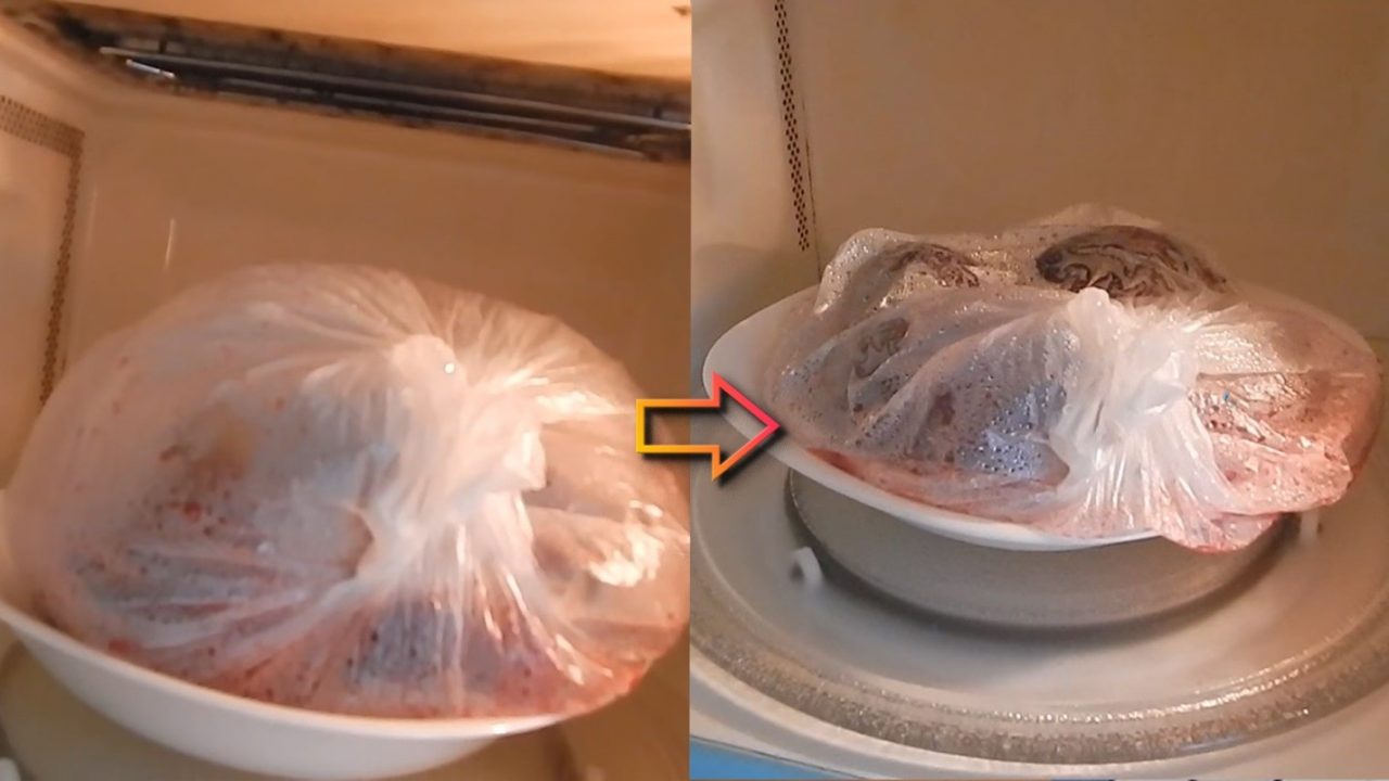 Как быстро сварить свеклу в пакете в микроволновке