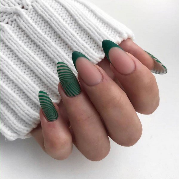 Французский маникюр. 300 фото новинок дизайна