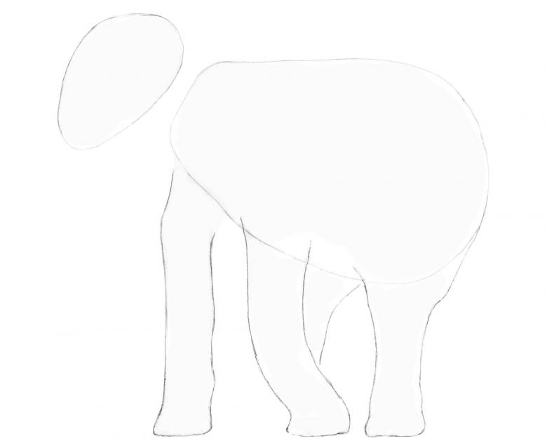 90 рисунков слона для детей и взрослых