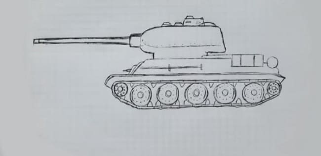 Как нарисовать танк карандашом и не только. 162 рисунка для срисовки