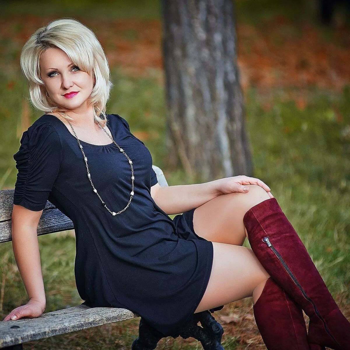 Голая тётка