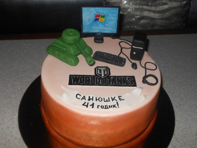 280 идей оформления торта для мужчины